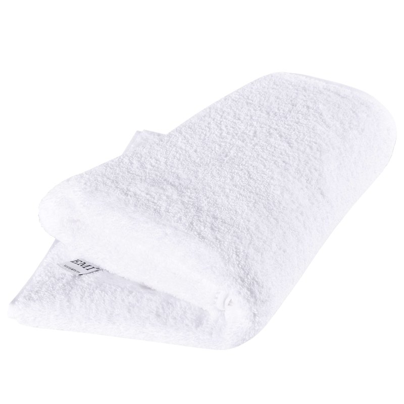 bijeli pamučni ručnik