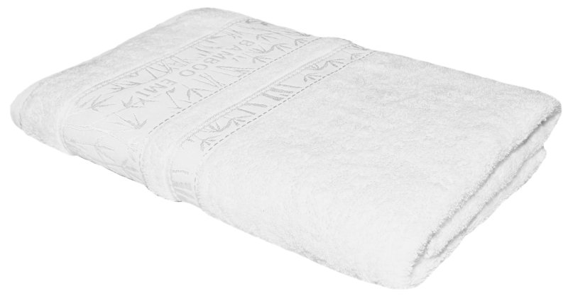 bijeli ručnik od bambusa