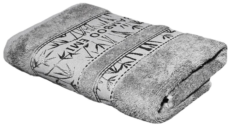 sivi ručnik od bambusa