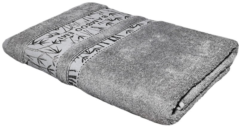 sivi ručnik od bambusa