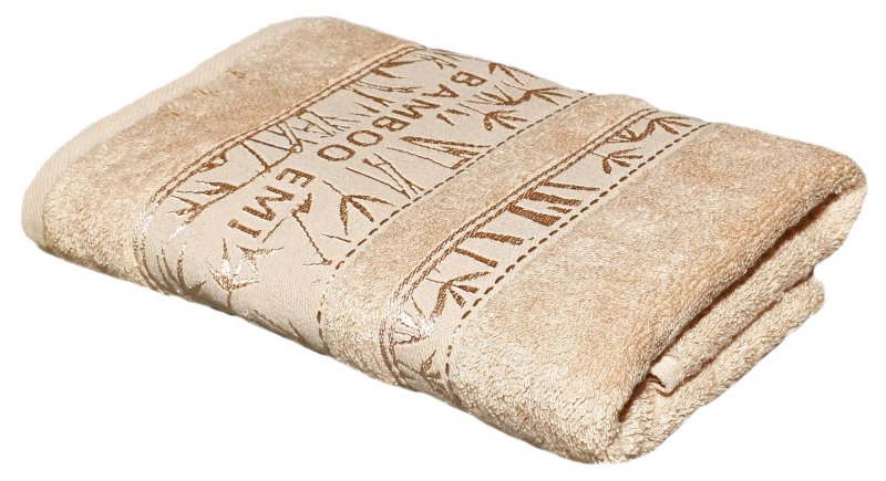 svijetlosmeđi ručnik od bambusa