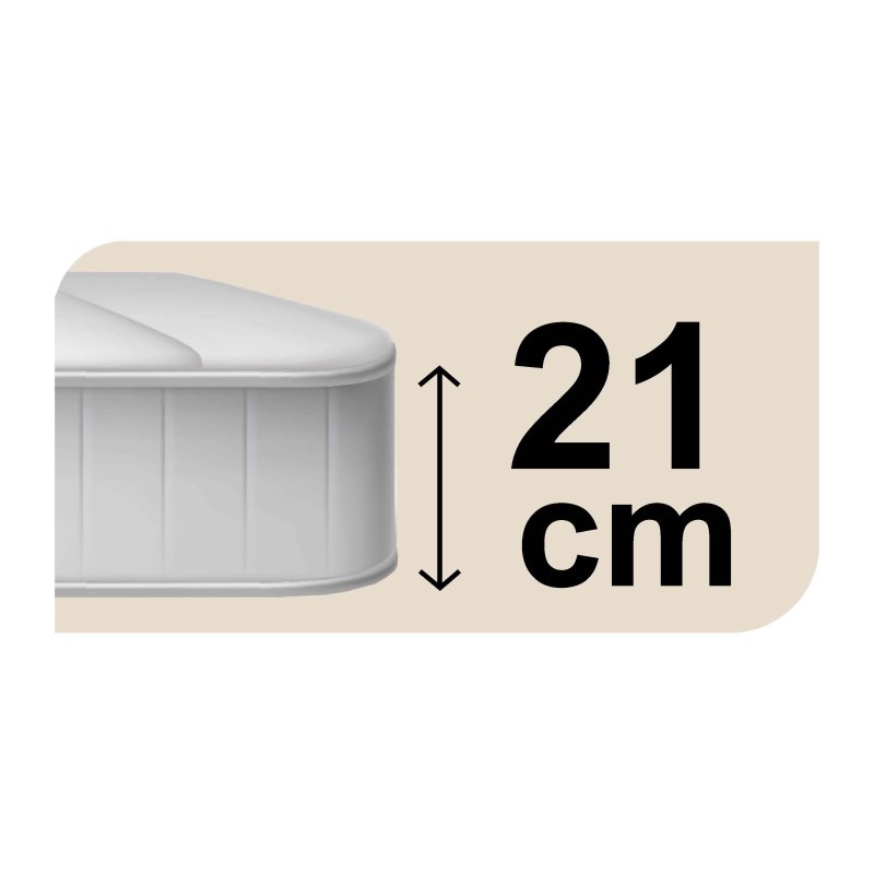 madrac od pjene s kokosovom pločom