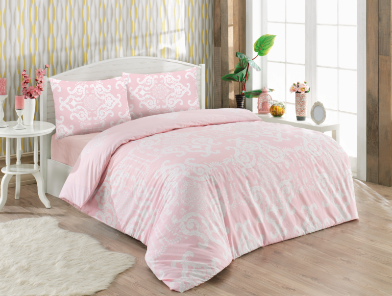 ružičaste posteljine