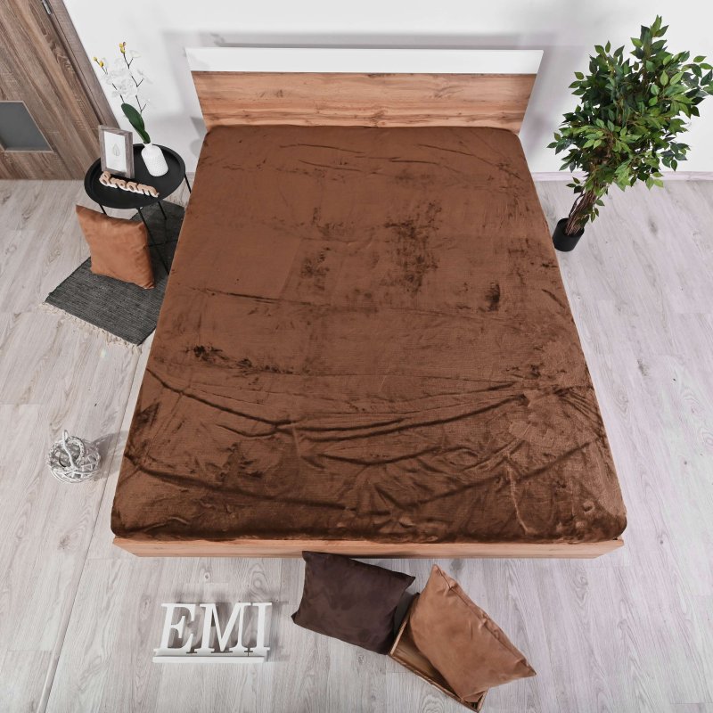 smeđa mikroslojna posteljina