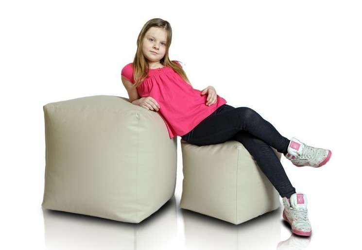 bean bag stolica kocka mala bazga