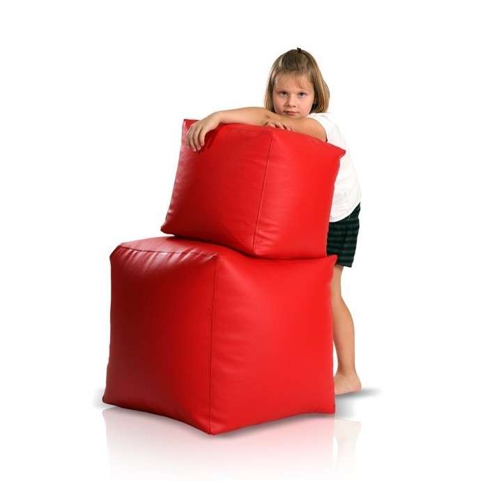 bean bag stolac velika crvena