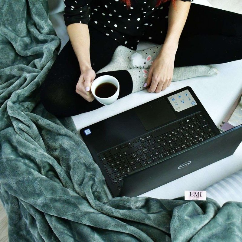 siva deka sa uzorkom 150x200