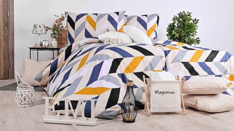 Narančasti leptiri moderne_postelne_obliecky_emi