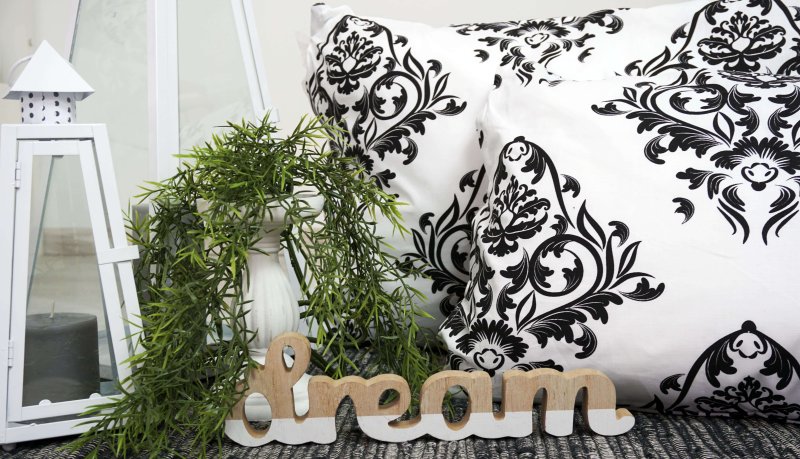 crno-bijele posteljine