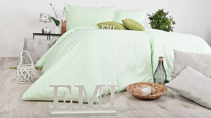 zeleni damast listovi