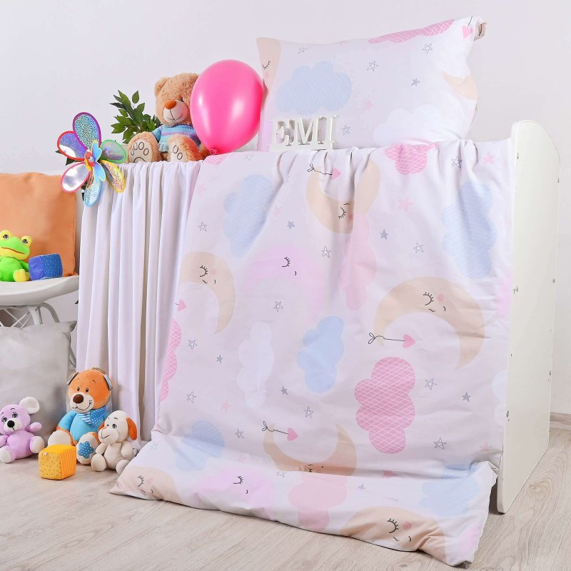 Ružičasta dječja pamučna odjeća