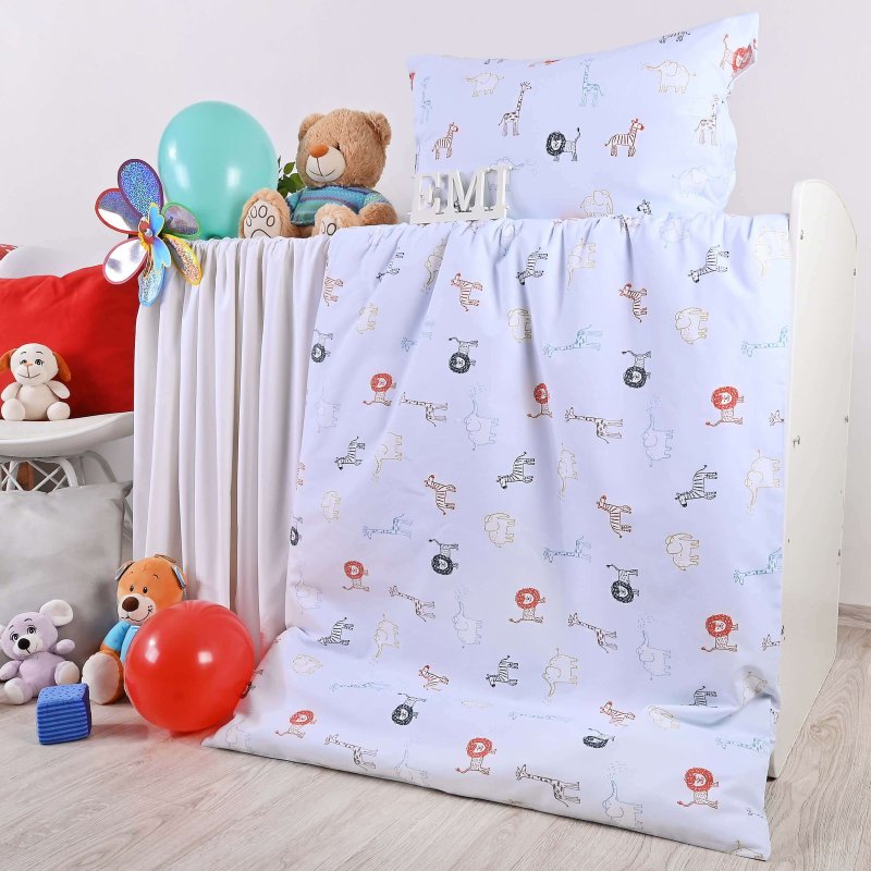 posteljina s dječjim uzorkom