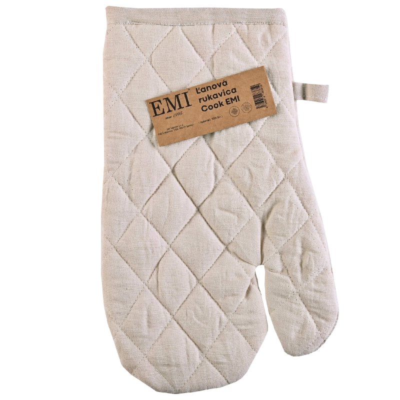 rukavica od prirodnog lana