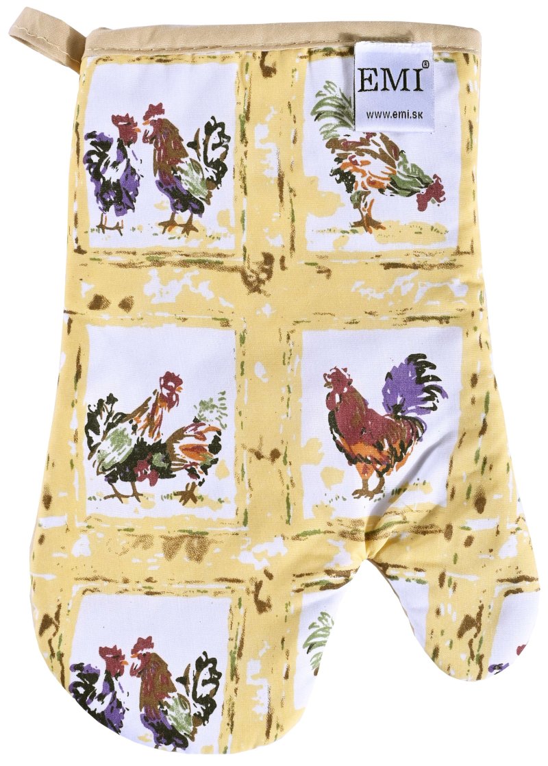 kuhinjska rukavica s uzorkom