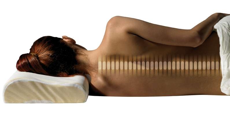 anatomski jastuk boje lavande