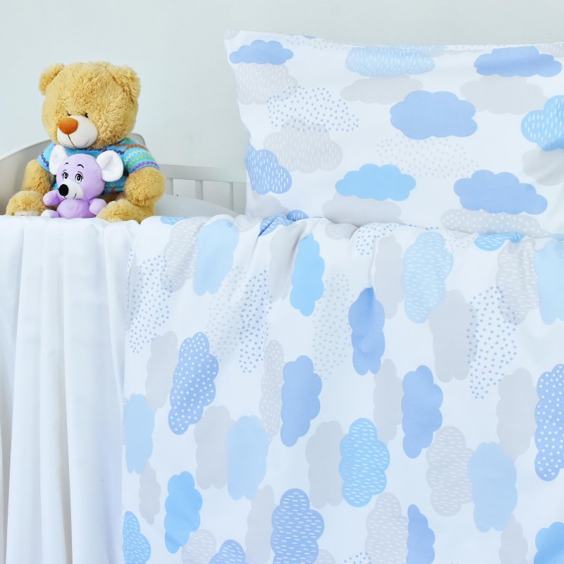 Plava pamučna dječja odjeća