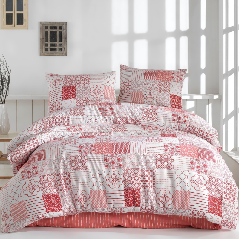 crvena pamučna odjeća