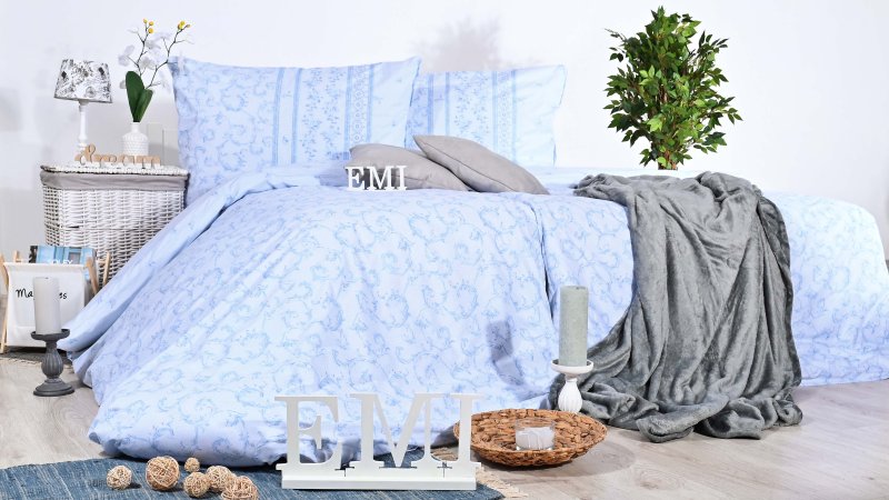 plave pamučne haljine