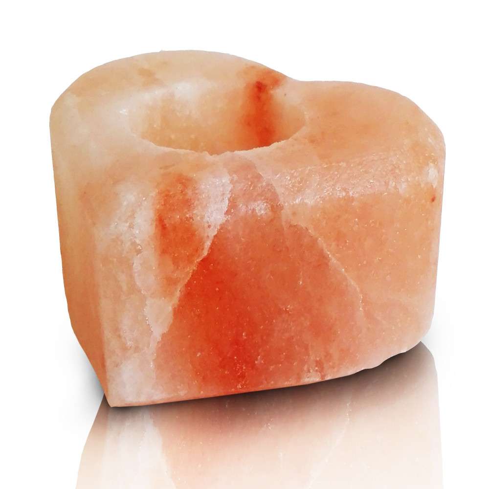 Slani svijećnjak srce