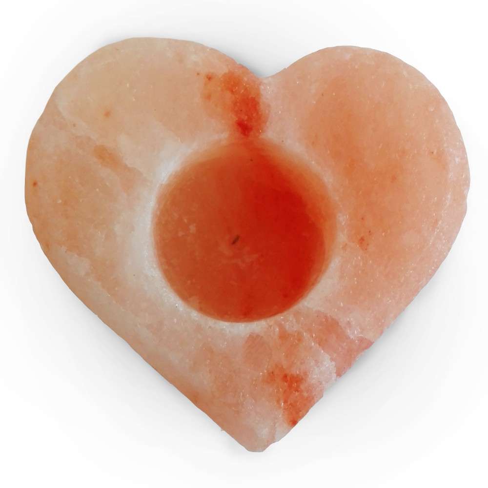 Slani svijećnjak srce