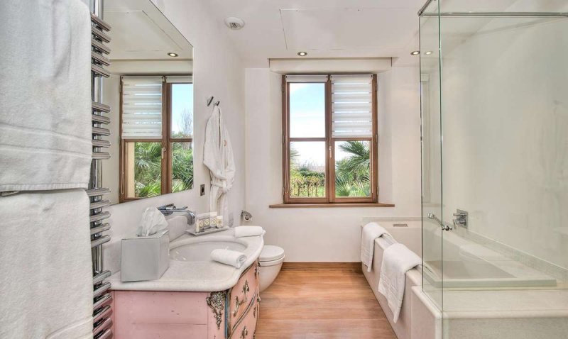 bijeli pamučni ručnik 50x70