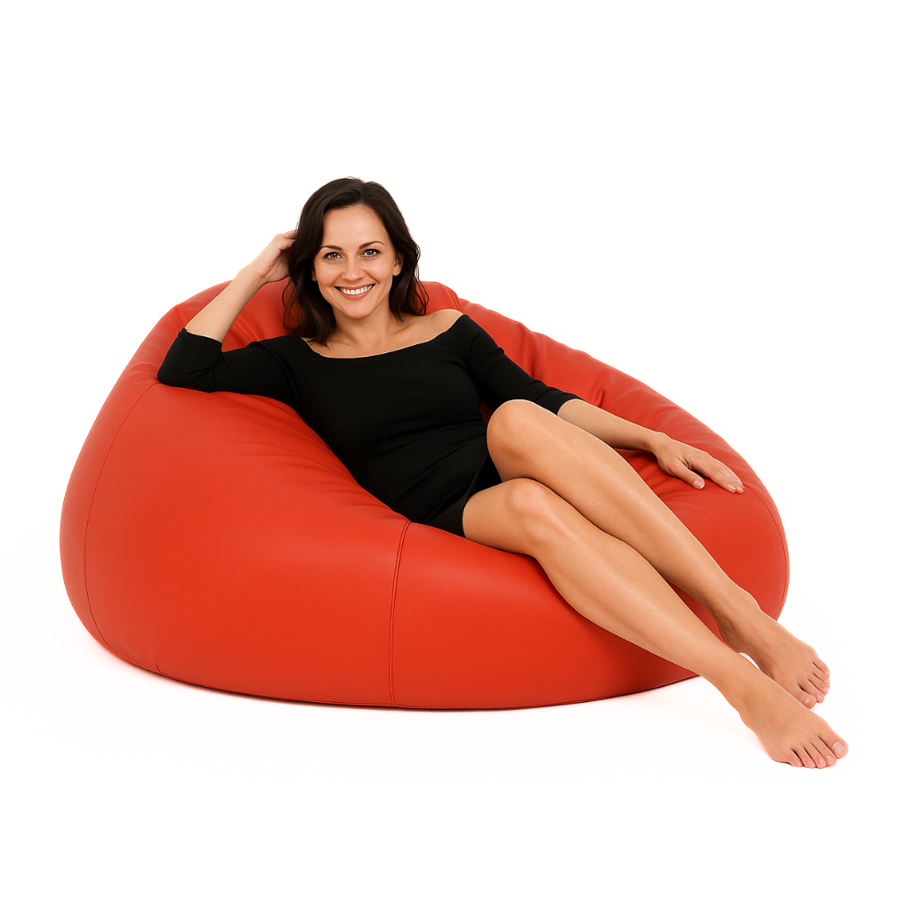 crvena bean bag