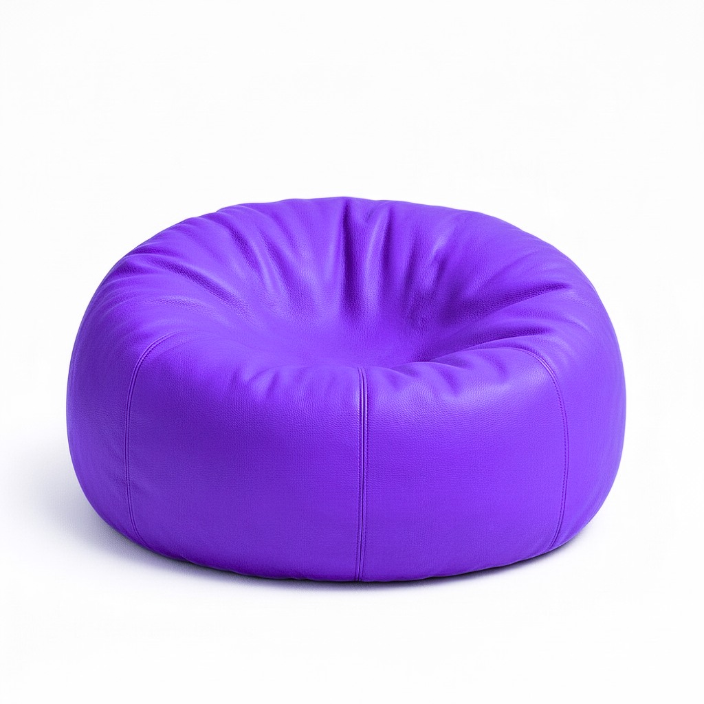 ljubičasta bean bag
