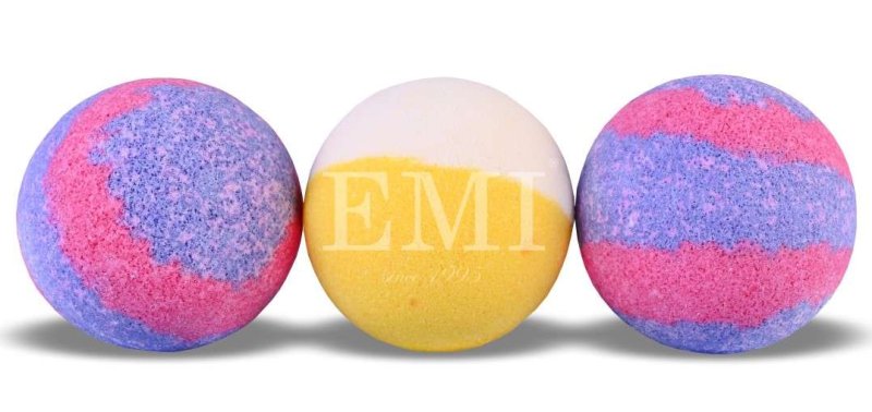 šarene svjetlucave bombice za kupanje