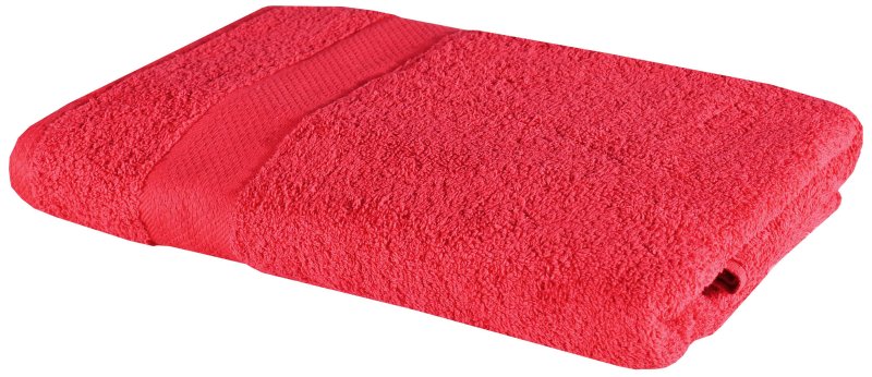 crveni pamučni ručnik