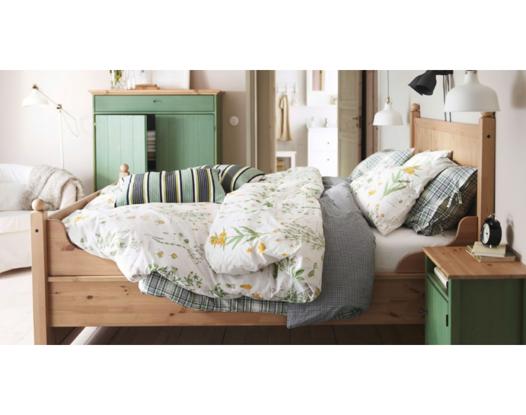 POSTELJINA ZA SPAVAĆU SOBU U SEOSKOM STILU