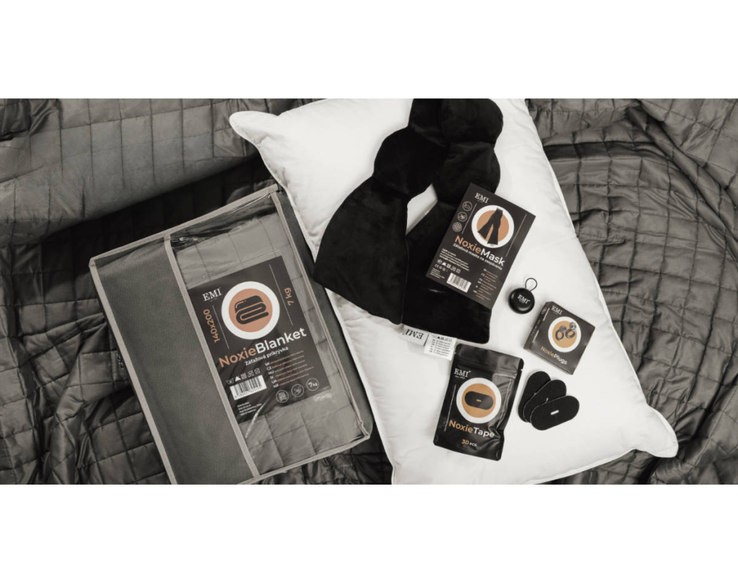 AKO ZLEPŠIŤ KVALITU SPÁNKU S KOLEKCIOU PRODUKTOV NOXIE?